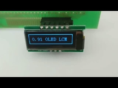 0.91 inç 128x32 çözünürlük Mavi OLED Ekran Modülü SSD1306 IIC arayüzü