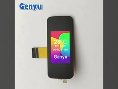 1.06 inç TFT LCD Ekran Kapasitif Dokunma G + F 96 * 160 Nokta ST7735 SPI 15 pin FPC