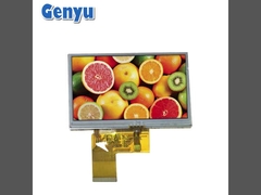 4.3 inç TFT LCD Kapasitatif Dokunmatik Ekran CTP 480 * 272 Nokta 40pin FPC 24 bit RGB