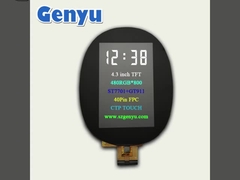 4.3 inç TFT LCD Kapasitif Dokunmatik Ekran 480x800 nokta 40pin RGB arayüzü