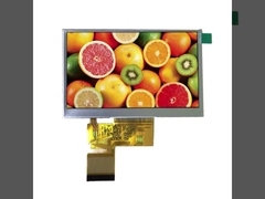 TN 4.3 Inch TFT LCD Paneller 6 Saat 480x272 Nokta ST7282 40PIN RGB Arayüzü
