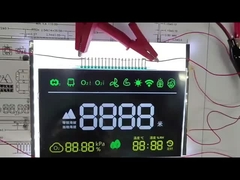 Yüksek Kontrastlı VA LCD Ekranı Siyah Ekran Negatif Beyaz Bölümler 3.6V 40PIN