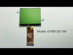 Yeşil arka ışık COG LCD Ekranı Transflektif STN Segmenti + Grafik 24 pin FPC