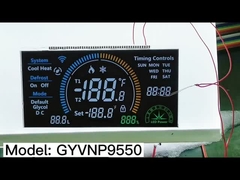 3.3V VA LCD Ekran Paneli Siyah LCD Bölüm Ekranı 46PIN Beyaz Arkaplan Işığı