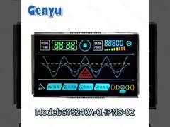 Renkli Bölümler Beyaz Arkaplan VA LCD Ekran 40 PIN Tıbbi Cihaz için