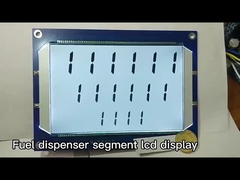 4.8V Elektronik LCD Ekranı 664 Fule Dispenser TN Segment 130PIN Beyaz Arkaplan