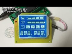 TN LCD Ekran LCD Segment Ekran Karanlık Arkaplan Beyaz Arkaplan Işık SMT_HT1621