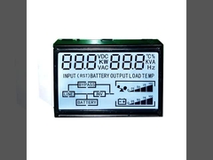 5.0V LCD Segment Screen TN Monochrome LCD Display Beyaz LED Arkaplan Işıklı PCB Board