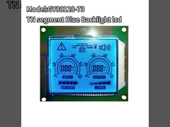 Bölümlü LCD Ekran TN LCD Ekran Mavi Arkaplan Işık HT1621 COB Modülü