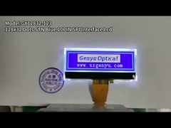 2.18 inç COG Grafik LCD Ekran 128x64 Nokta STN Mavi 10PIN SPI Arayüzü