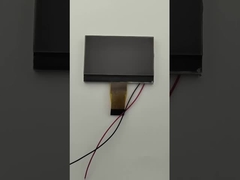 2.42 inç 128x64 Yansıtıcı LCD Ekran Beyaz Arkaplan 24PIN FPC Bağlayıcısı