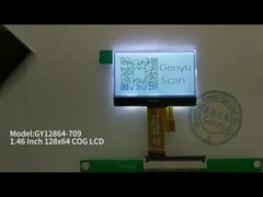 1.46 inç 128x64 COG LCD Modülü FSTN Pozitif 3.3V UC1701 14PIN SPI Arayüzü