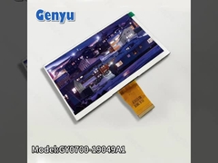 RGB Arayüzü 7 Inch TFT LCD Dokunmatik Ekran 1024×600 Nokta Matris 50pin FPC
