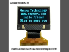 Matrix Tip 0.96 Inch OLED Ekran 128x64 Piksel SSD1306 30pin Lehimleme FPC