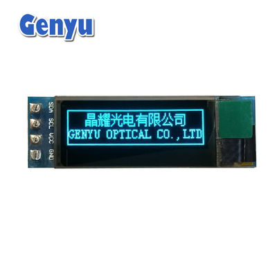 İyi bir fiyat. Mavi 0.91 Inch OLED Modülü 128x32 Çözüm SSD1306 IIC Arayüz Özel çevrimiçi