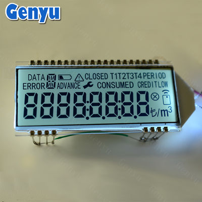 İyi bir fiyat. Beyaz Arkaplan Özel LCD Ekranı HTN Segmented 28PIN Enerji Ölçü LCD Ekranı çevrimiçi