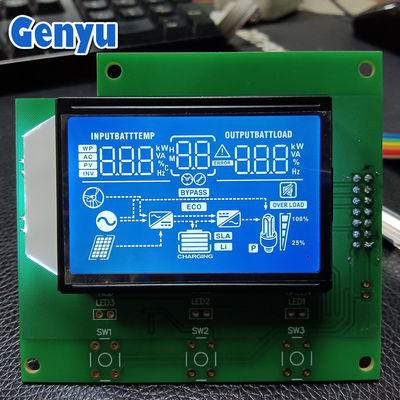 İyi bir fiyat. LCD 7 Bölüm Ekranı HTN Mavi Çip Üzerinde Beyaz AIP31621 Değiştiricinin Sürücüsü çevrimiçi