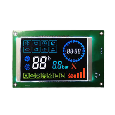 İyi bir fiyat. VA LCD Segment Ekran Modülü Chip On Board Color Icons 5.0V Yüksek Kontrast çevrimiçi