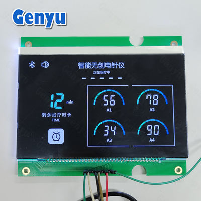 İyi bir fiyat. 4.8V VA LCD Modülü LCM Siyah Renkli Bölümler Elektroakupunktur Cihazı için çevrimiçi