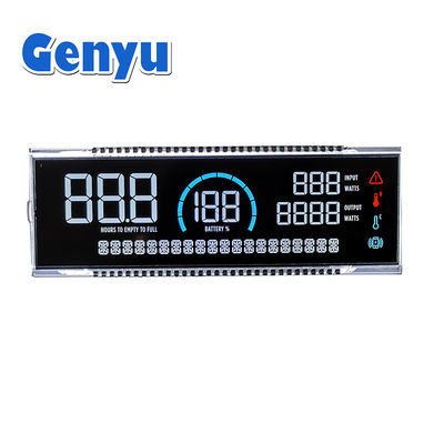 İyi bir fiyat. 4.5 inç VA Tipi LCD Panel 7 Portatif Enerji Depolama için 14 Segment LCD Ekran çevrimiçi
