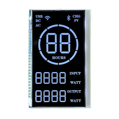 İyi bir fiyat. 7 Bölüm VA Siyah LCD özelleştirme negatif ekran 5V 27PIN çevrimiçi