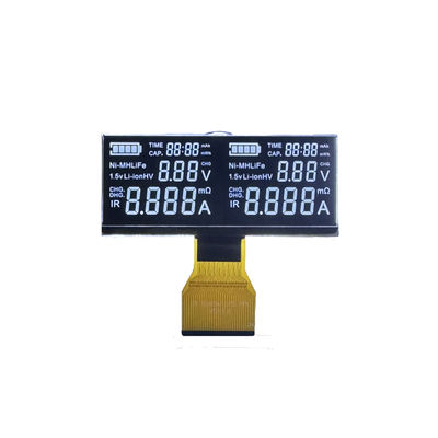 İyi bir fiyat. VA LCD Ekranı Beyaz Bölümler Siyah Arkaplan 5V FPC Bağlantı çevrimiçi