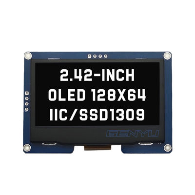 İyi bir fiyat. 2.42 Inch OLED Display Module LCM 4 PIN IIC I2C SSD1309 Driver 128x64 Dots in Genyu White/Blue/Yellow/Green çevrimiçi
