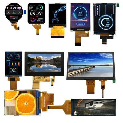 İyi bir fiyat. 1.3 Inch SPI MCU RGB Color TFT LCD Display ILI9341 ST7789 ST7735 High Luminance 180/200/250/300/350/500/1000 Cd/m 2 çevrimiçi