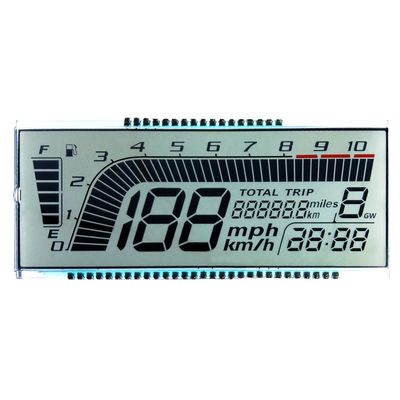 İyi bir fiyat. HTN Custom E-bike LCD Display Monochrome 46 Pin Transflective 7 Segment LCD Screen with 6 O'clock Viewing Angle çevrimiçi