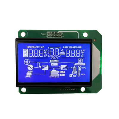 İyi bir fiyat. Control/Drive IC comptaible VA HTN Blue Green Backlight COB Segment LCD Module for Customized UPS Inverter Display Panel çevrimiçi