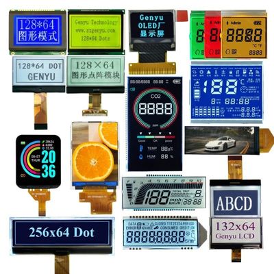 İyi bir fiyat. Oem Odm Monochrome 128x64 Graphic Cog Custom HTN STN Fstn Segment black Va Segment OLED IPS Color TFT Touch LCD Display Lcd çevrimiçi