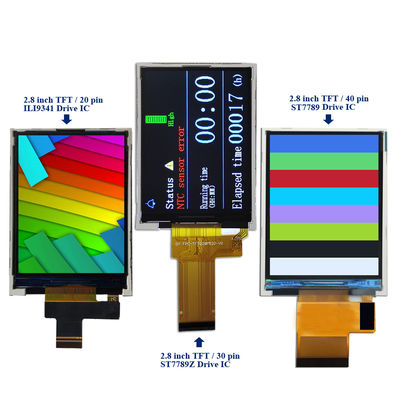 İyi bir fiyat. 2.8 Inch TFT IPS LCD Display Device Meter Screen FPC Solder or Connector for FPC Connection çevrimiçi