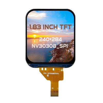 İyi bir fiyat. NV3030B Sürücü Entegresi 240*284 IPS 1.83 TFT LCD 15pin FPC 4-SPI Renkli LCD Dokunmatik Ekran Modülü Yüksek Sıcaklık Direnci ile çevrimiçi