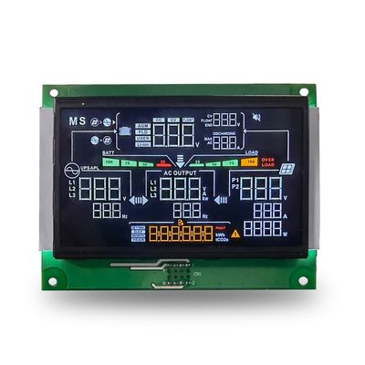 İyi bir fiyat. 7 Segmentli Dijital Güneş Enerjisi İnvertör LCD Ekran Siyah VA -20-70C ve Sürücü IC CS1621 ile çevrimiçi