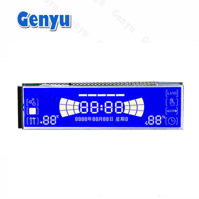 İyi bir fiyat. Özel Tasarımlı LCD Ekran STN Segment Mavi 30PIN Temizlik Makinesi için çevrimiçi