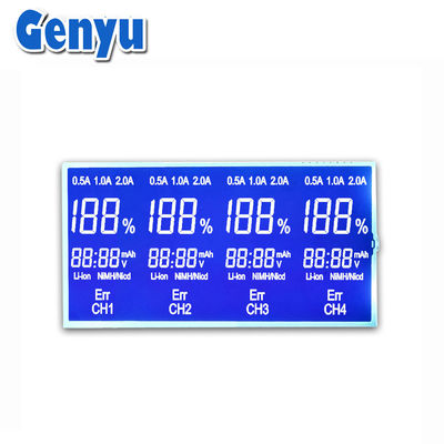 İyi bir fiyat. Özel STN Mavi LCD 7 Bölümlük Ekran Şarj cihazı için negatif LCD Ekran çevrimiçi