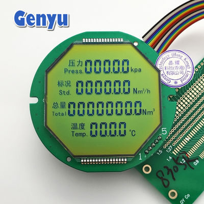 İyi bir fiyat. 2.36 inç Bölümlü LCD Ekran Yuvarlak STN LCD Ekran Arka ışık yok çevrimiçi