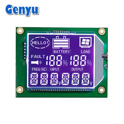 İyi bir fiyat. Bölünmüş LCD Ekranı BTN Negatif Beyaz Sayılar HT1621 Sürücü PIN Bağlantısı çevrimiçi
