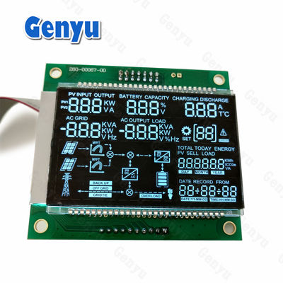 İyi bir fiyat. Bölünmüş VA LCD Ekranı Siyah Panel Beyaz Arkaplan Işık HT1623 COB+PIN Modülü çevrimiçi