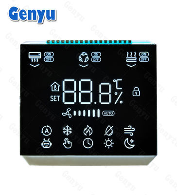 İyi bir fiyat. 3.5 inç kare şekli VA 3 basamaklı yedi bölümlük ekran 19 PIN termostat LCD ekran çevrimiçi