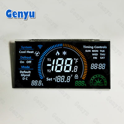İyi bir fiyat. 3.3V VA LCD Ekran Paneli Siyah LCD Bölüm Ekranı 46PIN Beyaz Arkaplan Işığı çevrimiçi
