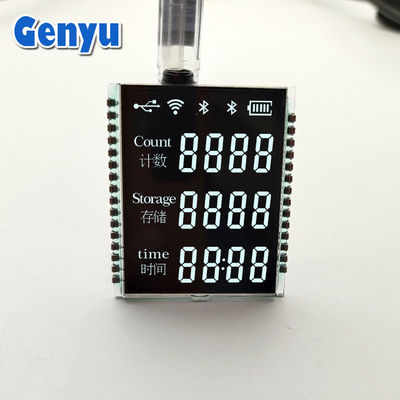 İyi bir fiyat. Küçük Boyutlu Dikey Hizalama Ekranı 3 Satır 4 Rakam Siyah Bölüm Ekranı 3.3V 30PIN çevrimiçi