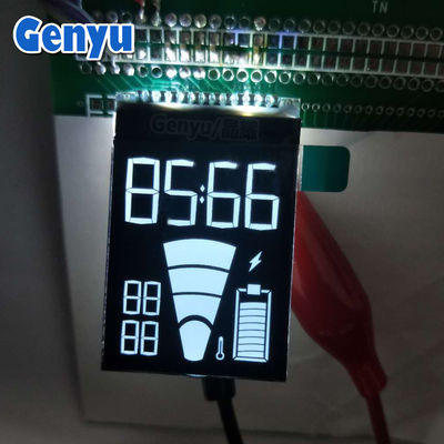 COG+PIN Siyah segmentli LCD Ekran ST7035 I2C