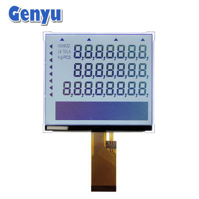 Bölüm COG LCD Modülü FSTN 24pin FPC 5.5 Inch LCD Elektronik Ölçek için Ekran