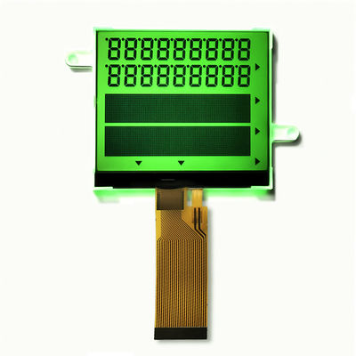 Yeşil arka ışık COG LCD Ekranı Transflektif STN Segmenti + Grafik 24 pin FPC