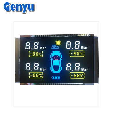 İyi bir fiyat. Araç lastik basıncı için VA segmentli LCD ekran siyah ekran modülü COB + PIN çevrimiçi