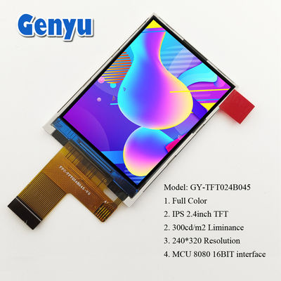 İyi bir fiyat. 2.4 inç TFT LCD Modülü 24PIN FPC 240x320 IPS Serbest Köşesi ST7789 16 bit MCU çevrimiçi