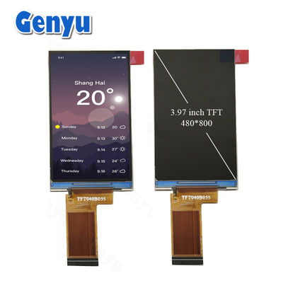 İyi bir fiyat. 3.97 Inch TFT LCD Panel Free Angle 480x800 Piksel GC9503 40PIN FPC RGB Arayüzü ile çevrimiçi