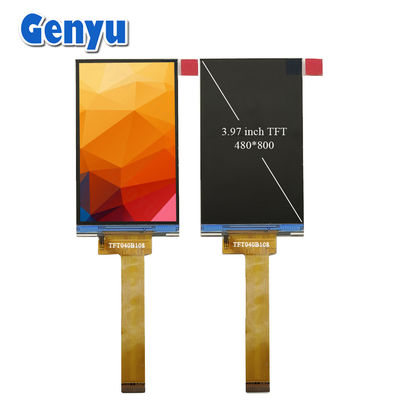 3.97 inç TFT LCD Panel IPS 480x800 Çözünürlük WVGA MIPI 24pin FPC 0.5mm Pitch