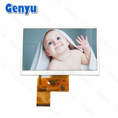 İyi bir fiyat. 5 inç TFT LCD Ekranı TN Transmissive 800x480 Çözünürlük 40PIN Paralel RGB 24 Bit çevrimiçi